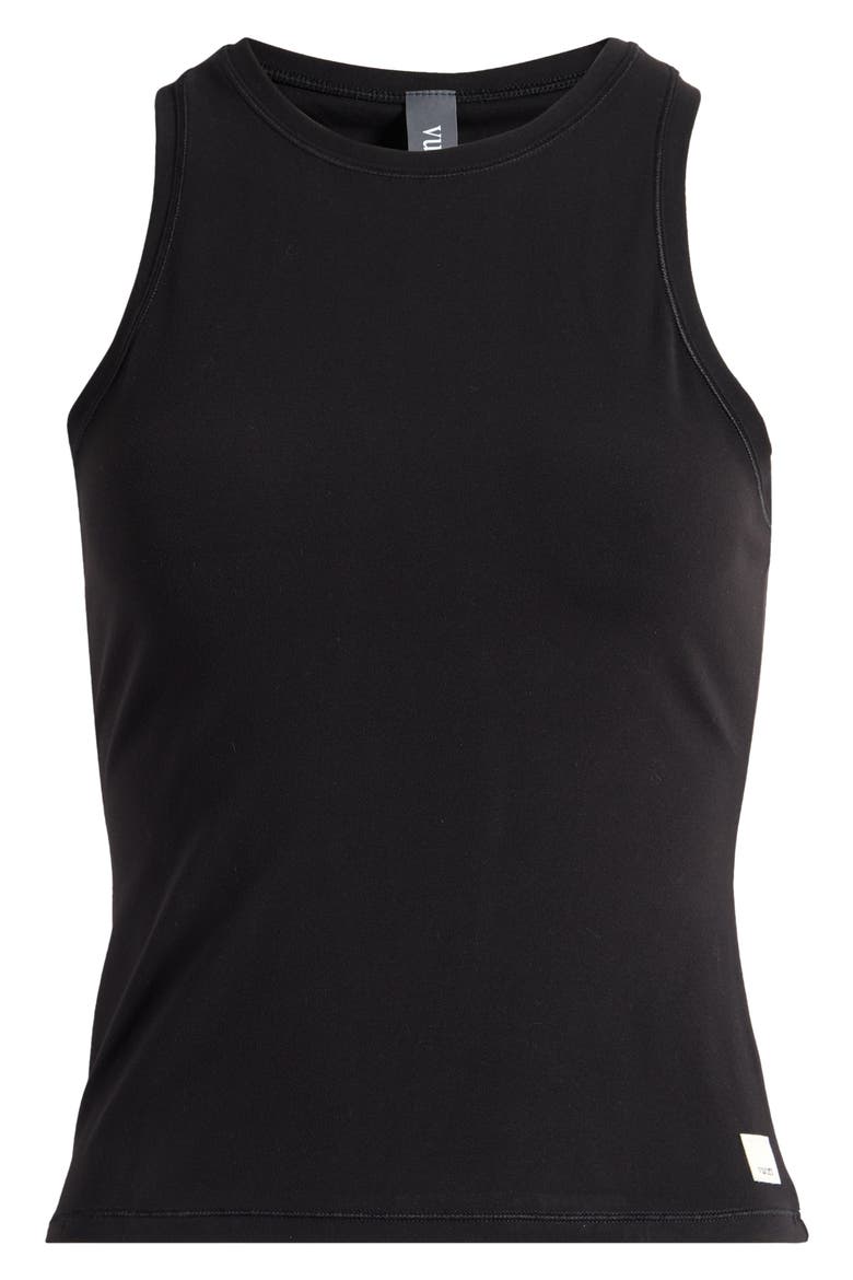 AllTheFeels™ Racerback Tank, Alternate, color, BLACK