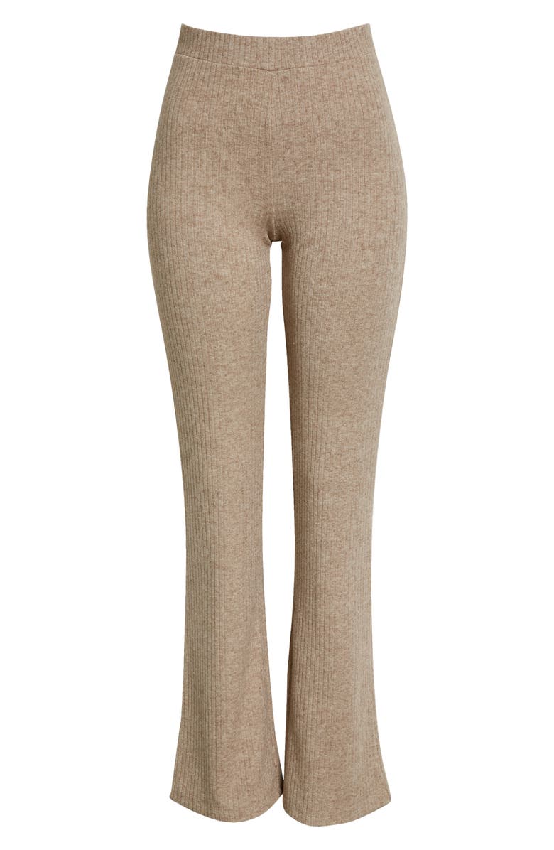 Vince Rib Flare Leg Pants, Alternate, color, 288Hwh-H Wheat