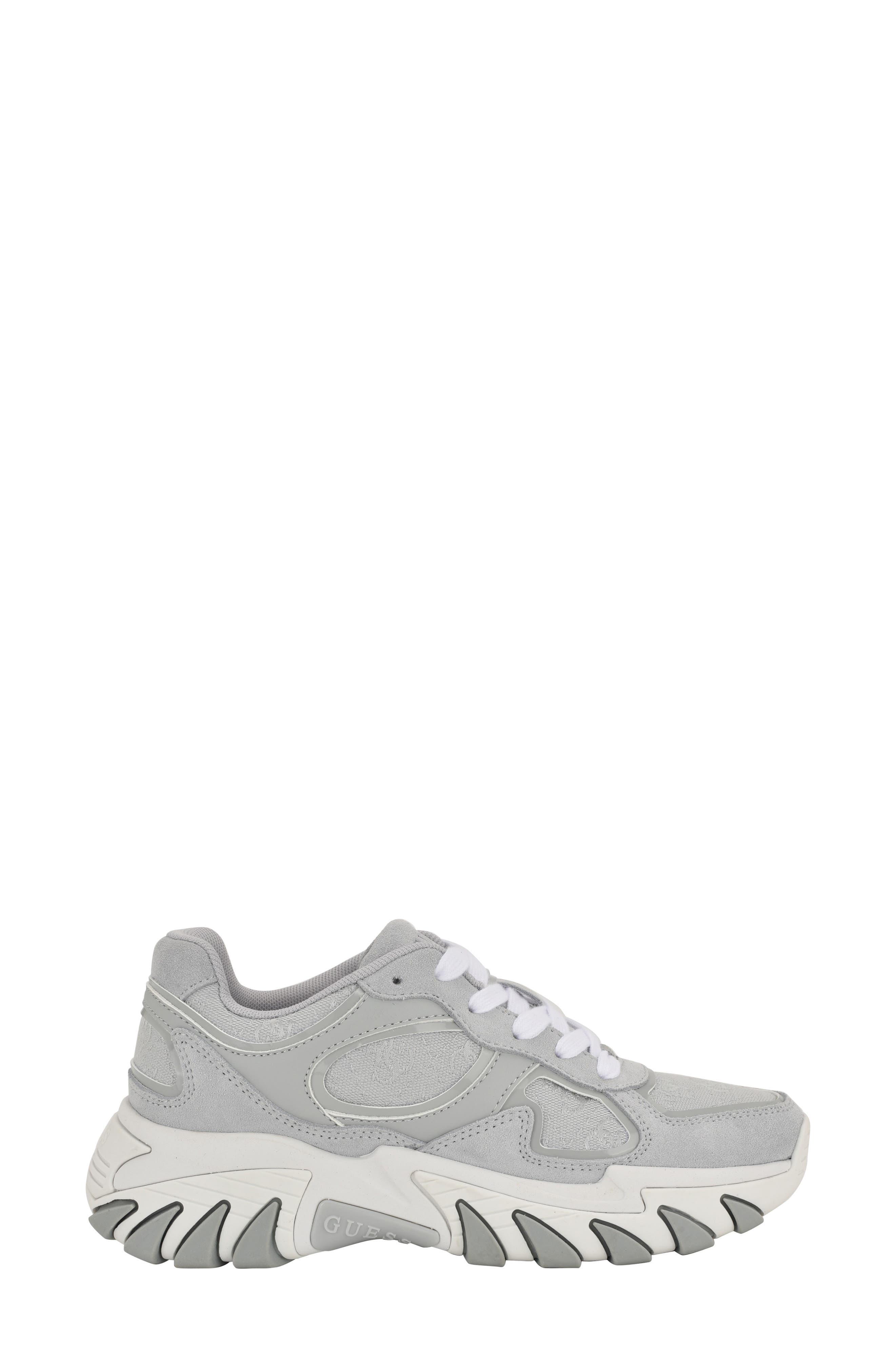 GUESS Norina 4 Chunky Sneakers, Alternate, color, Grey
