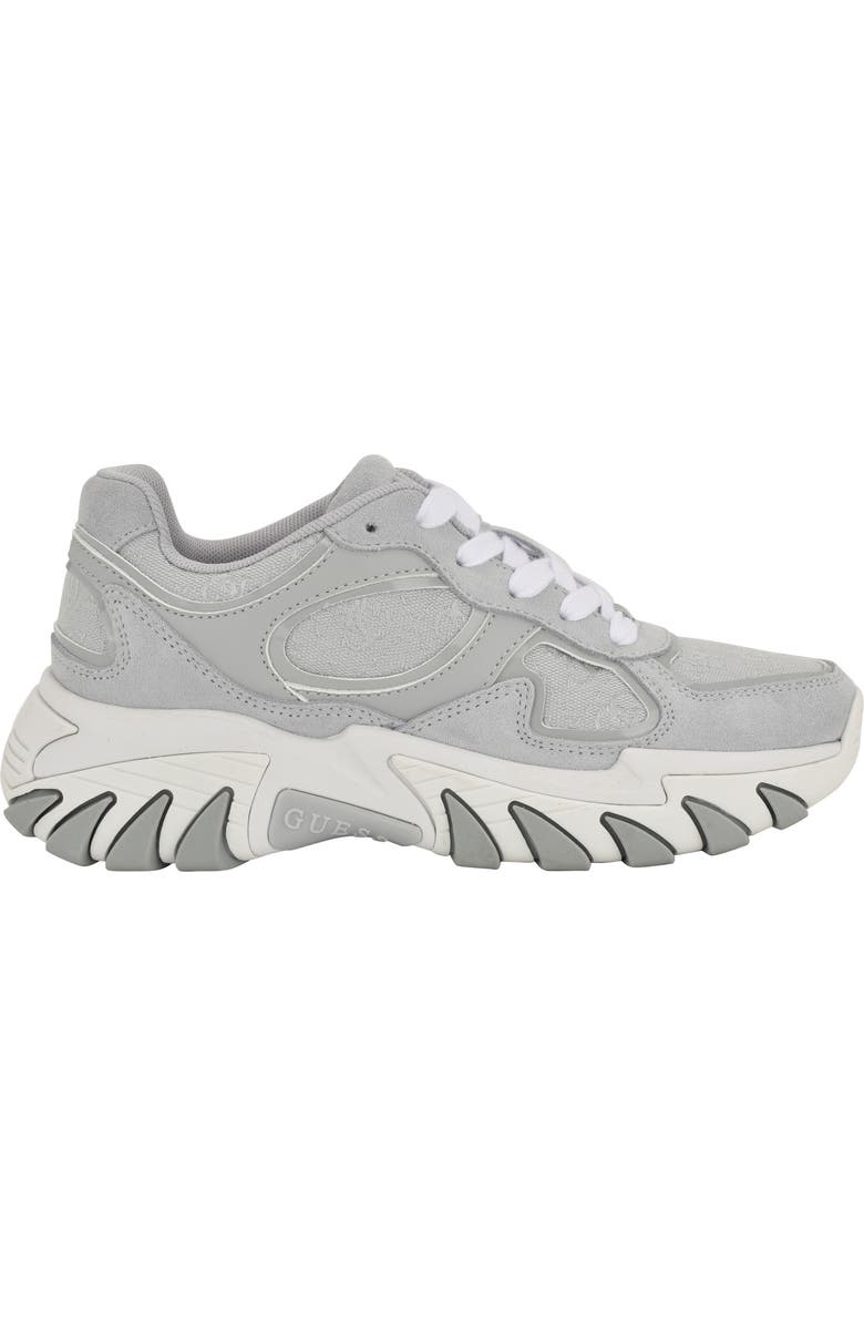 GUESS Norina 4 Chunky Sneakers, Alternate, color, Grey