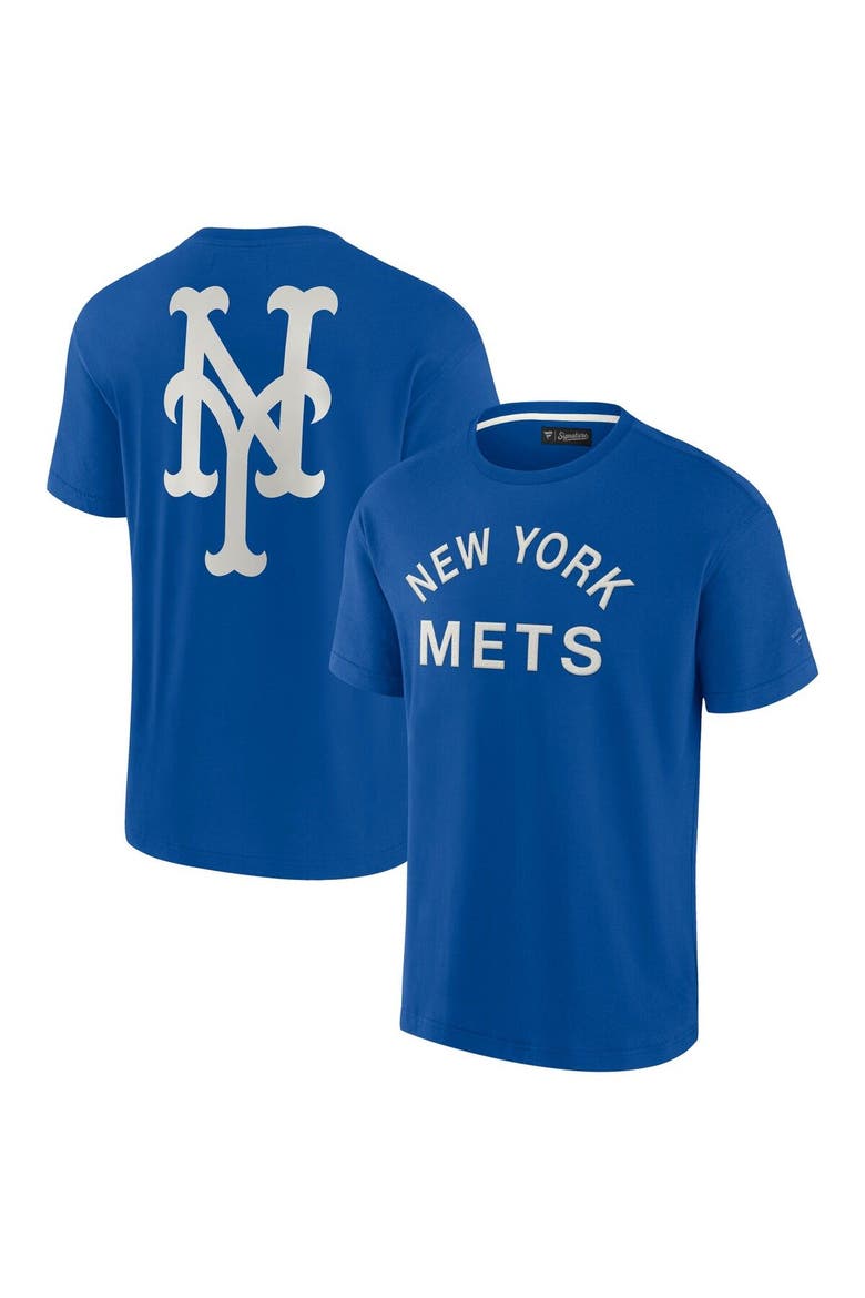 Unisex Fanatics Signature Royal New York Mets Elements Super Soft Short Sleeve T-Shirt, Main, color, Royal