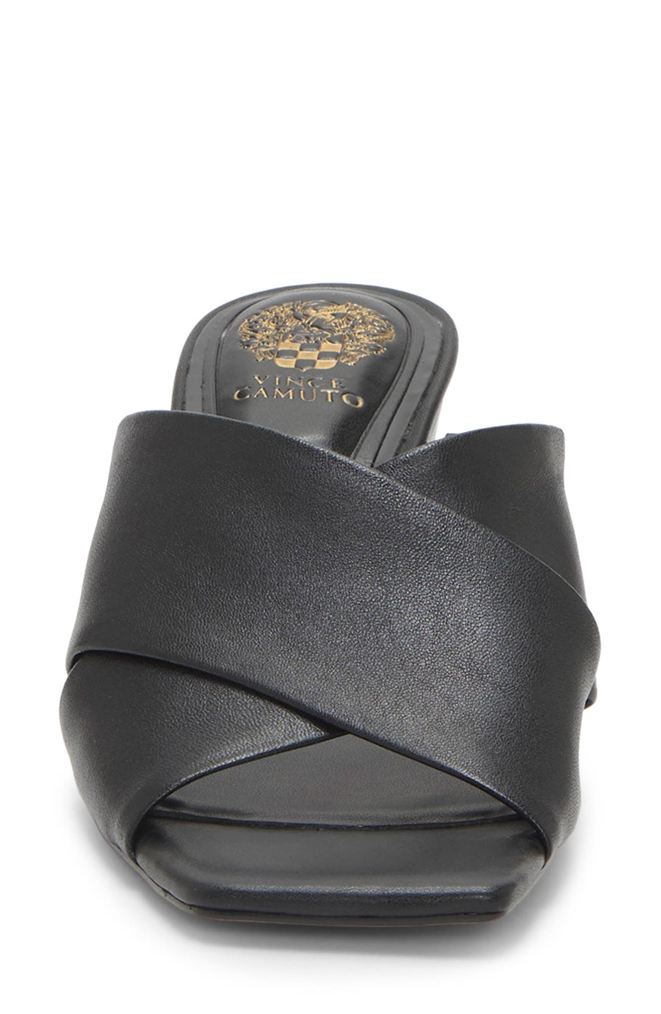 Vince Camuto Kespa Block Heel Sandal, Alternate, color, Black