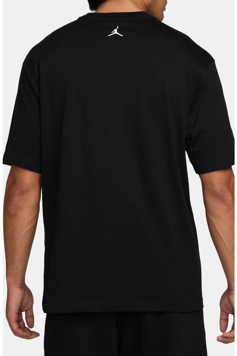 Fishing Club Cotton Graphic T-Shirt, Alternate, color, BLACK/ WHITE