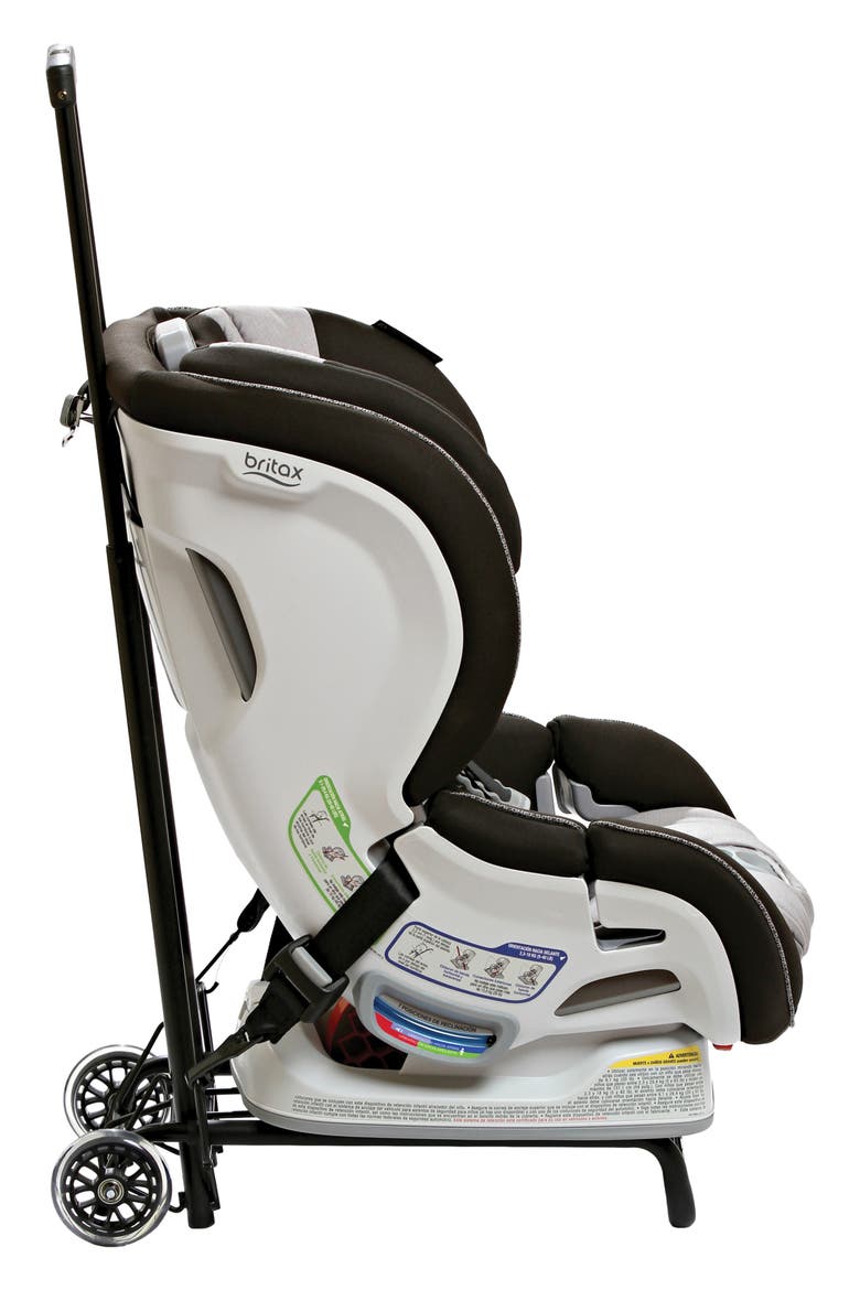 Car Seat Travel Cart, Alternate, color, BLACK