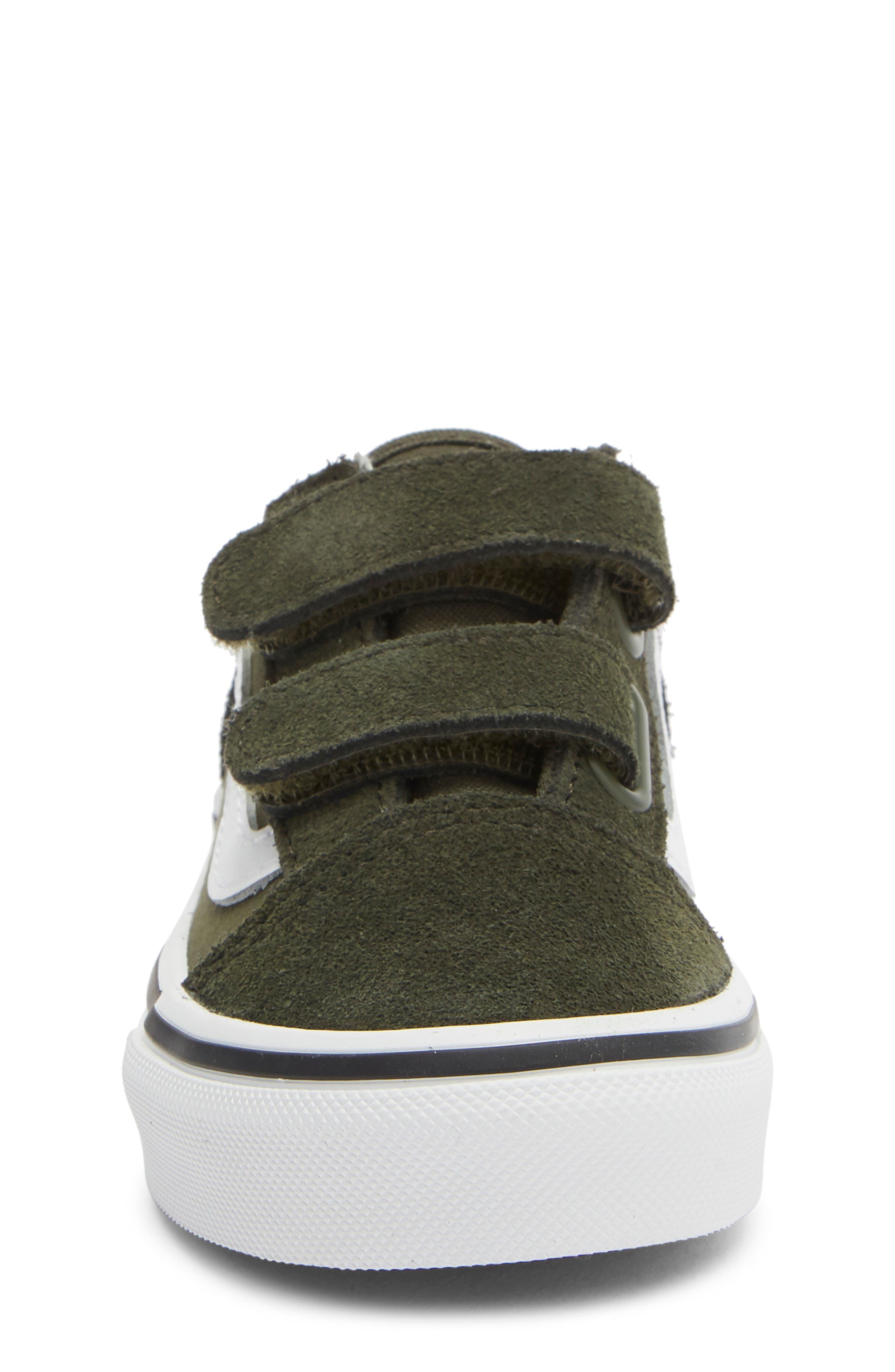 Vans Kids' Old Skool V Sneaker, Alternate, color, 2-Tone Obsidian Fern