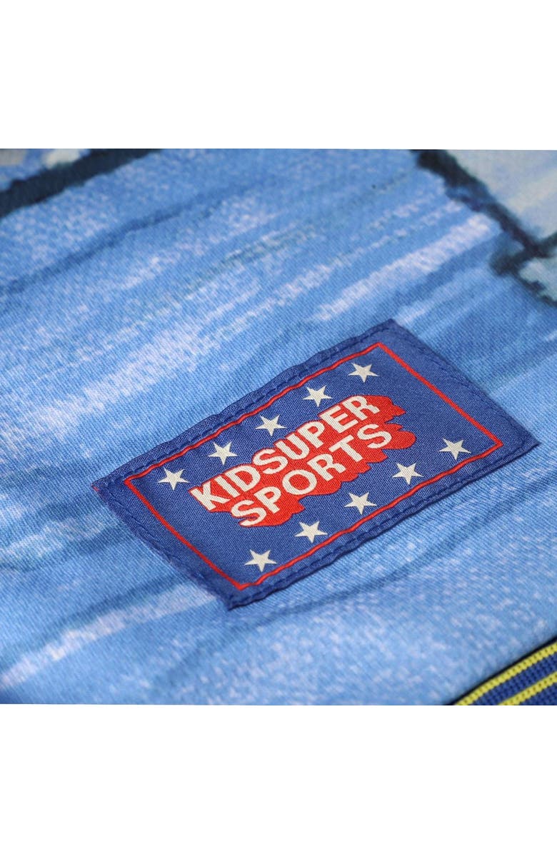 NBA X KIDSUPER Unisex NBA & KidSuper Studios by Fanatics Royal Golden State Warriors Hometown Shorts, Alternate, color, Royal