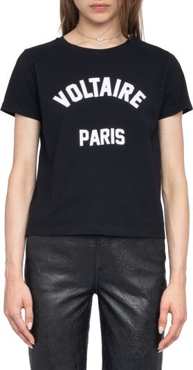 その他 Alys Hc Voltaire Paris T-Shirt - Zadig & Voltaire - Cotton - Zadig & Voltaire Alys Voltaire Paris Cotton Graphic T-Shirt