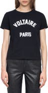 Zadig & Voltaire Alys Voltaire Paris Cotton Graphic T-Shirt