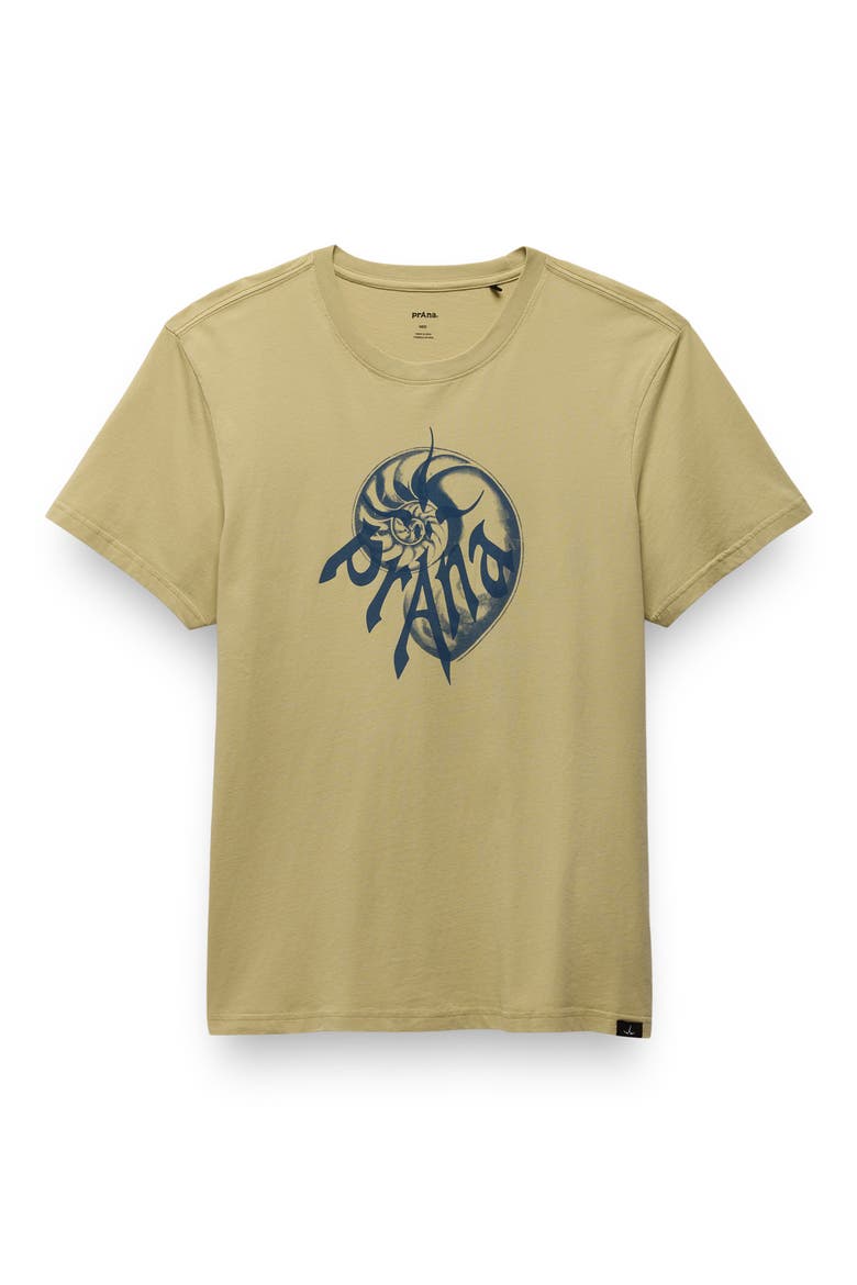 Heritage Nautilus Organic Cotton Graphic T-Shirt, Alternate, color, JACKFRUIT