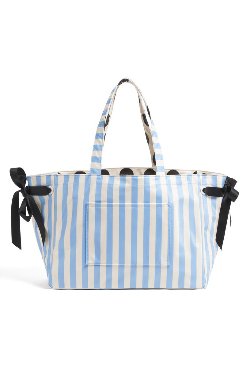 Stoney Clover Lane Medium Everything Reversible Tote, Alternate, color, Periwinkle Stripes