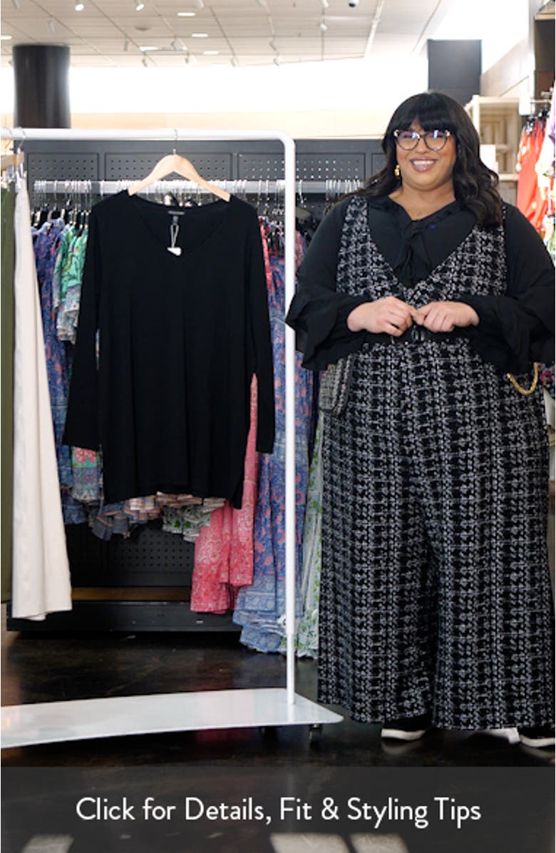 Long Sleeve V-Neck Tunic, sales video thumbnail