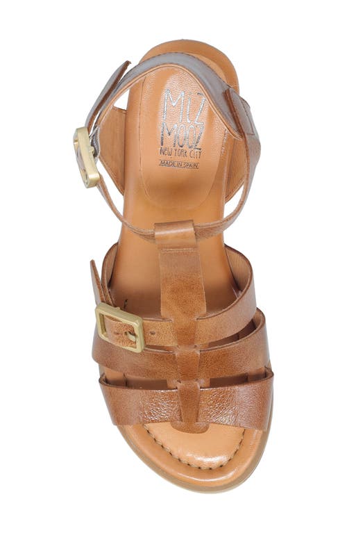 Miz Mooz Rowen Sandal In Brandy