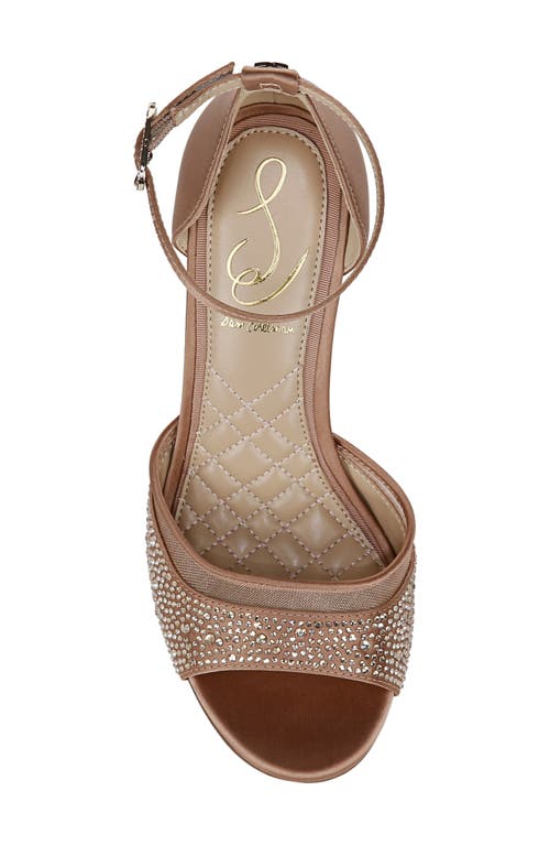 Sam Edelman Krissa Ankle Strap Sandal Vintage Pink In Prairie Sand