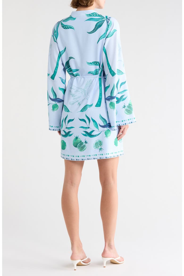 Mariam Print Long Sleeve Dress, Alternate, color, BLUE MULTI