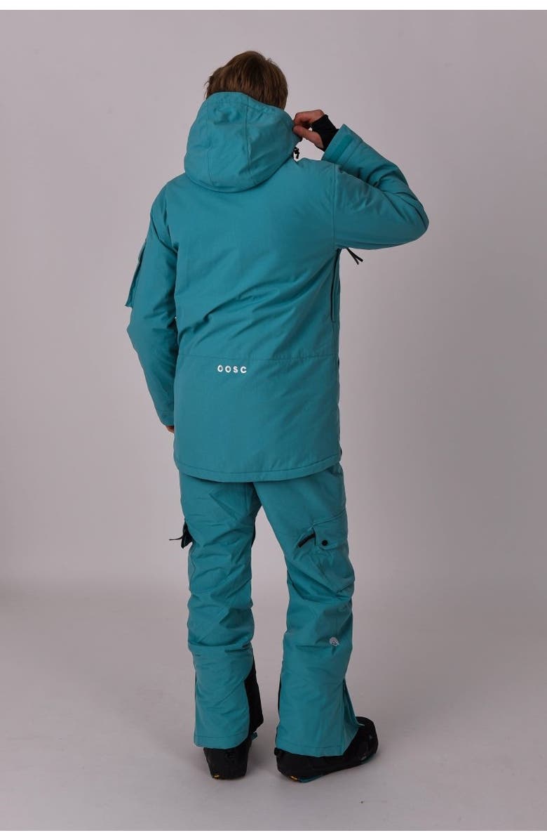OOSC Yeh Man Jacket, Alternate, color, Teal Green