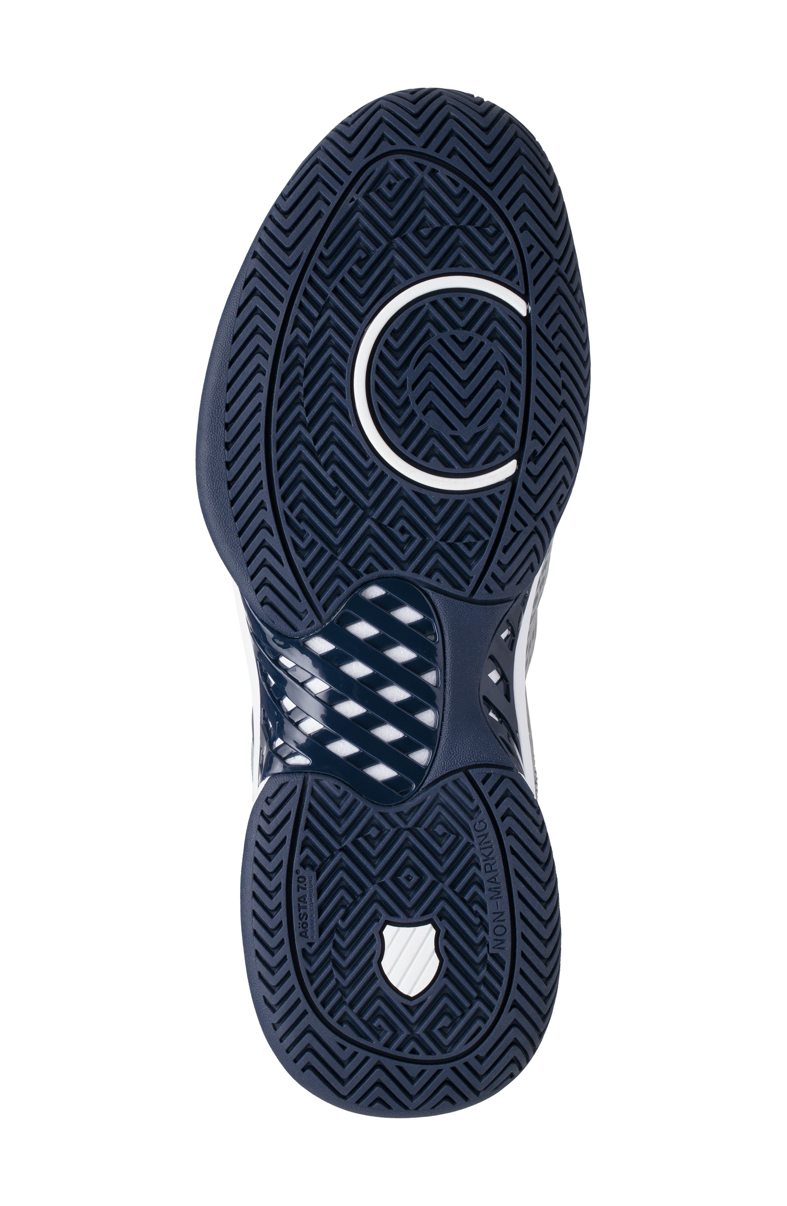 K-Swiss Express Light Pickle Ball Running Shoe, Alternate, color, Highrise/Navy