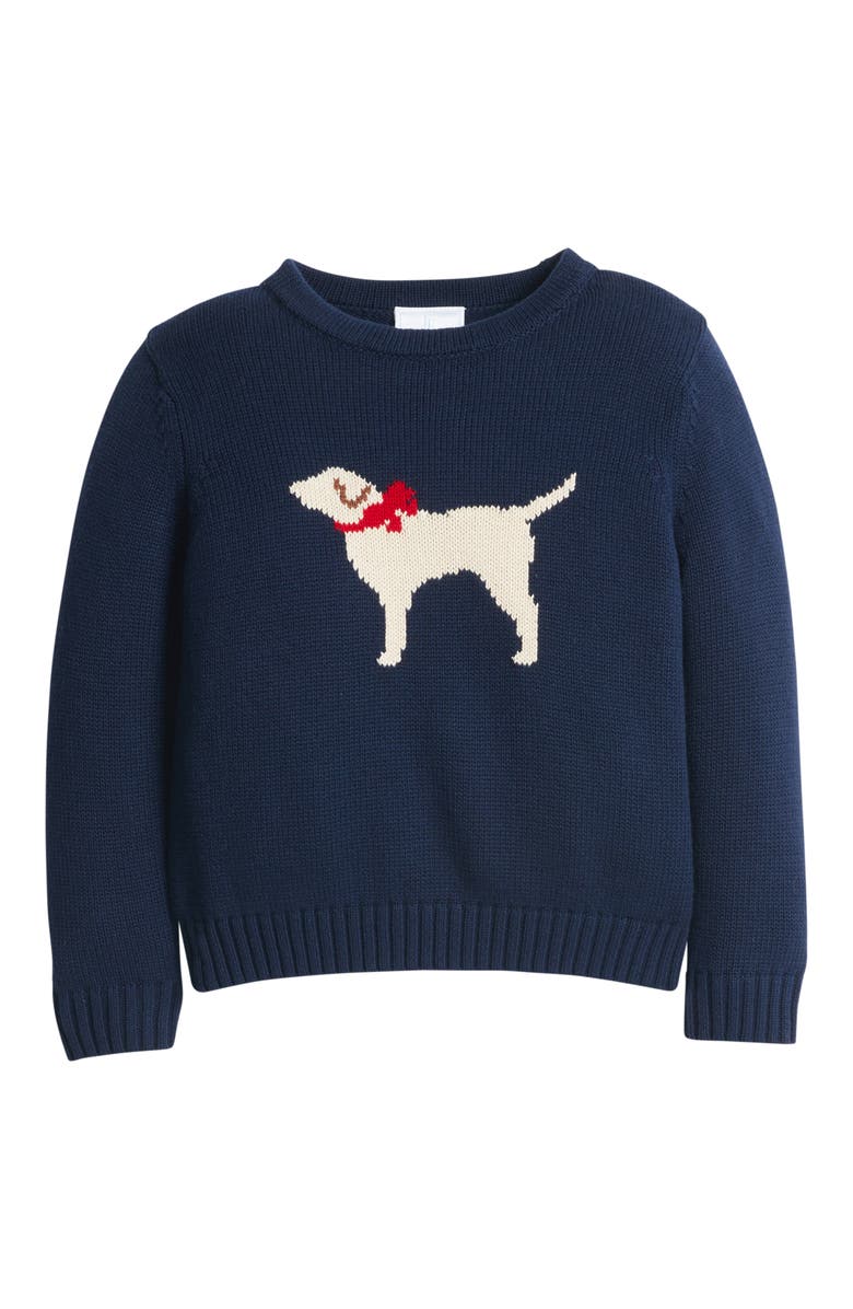 Little English Kids Intarsia Sweater, Main, color, Bow Labs