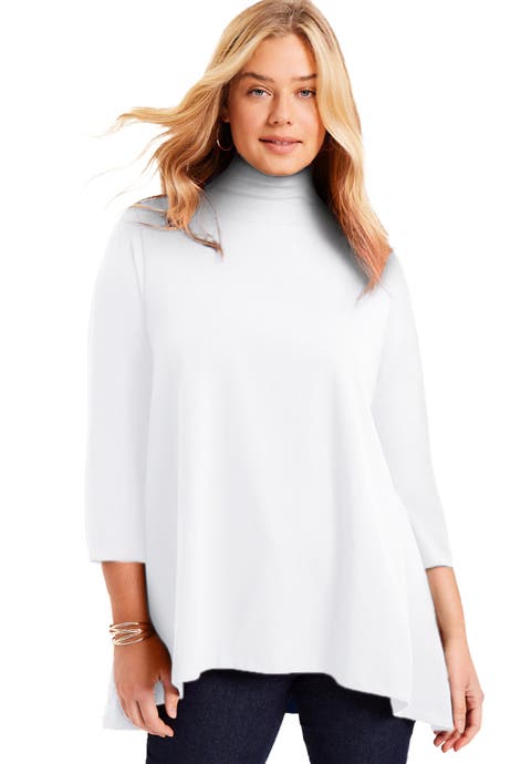 One+Only Mock-Neck Tunic (Plus Available)