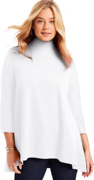 June & Vie One+only Mock Neck Tunic