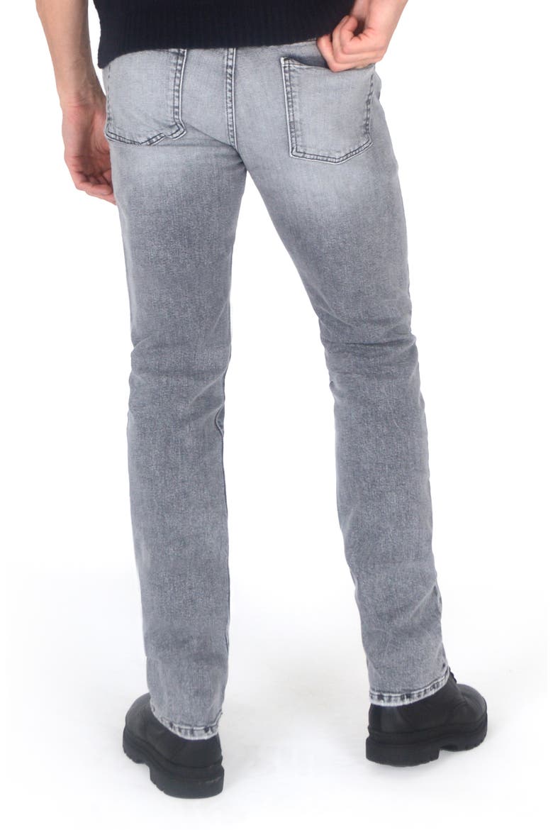 Jimmy Stretch Slim Straight Leg Jeans, Alternate, color, CLOUD GREY
