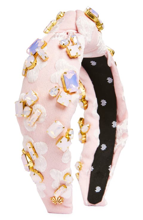 Knotted Candy Crystal Silk Headband