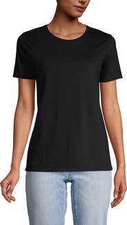 Lands' End Supima Cotton Crewneck T-Shirt