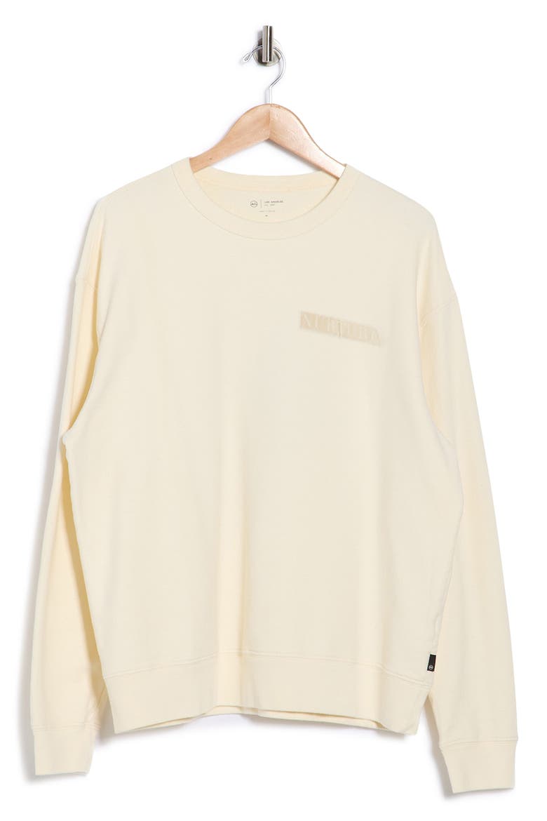 Arc Sweatshirt, Alternate, color, NURTURE IVORY DUST