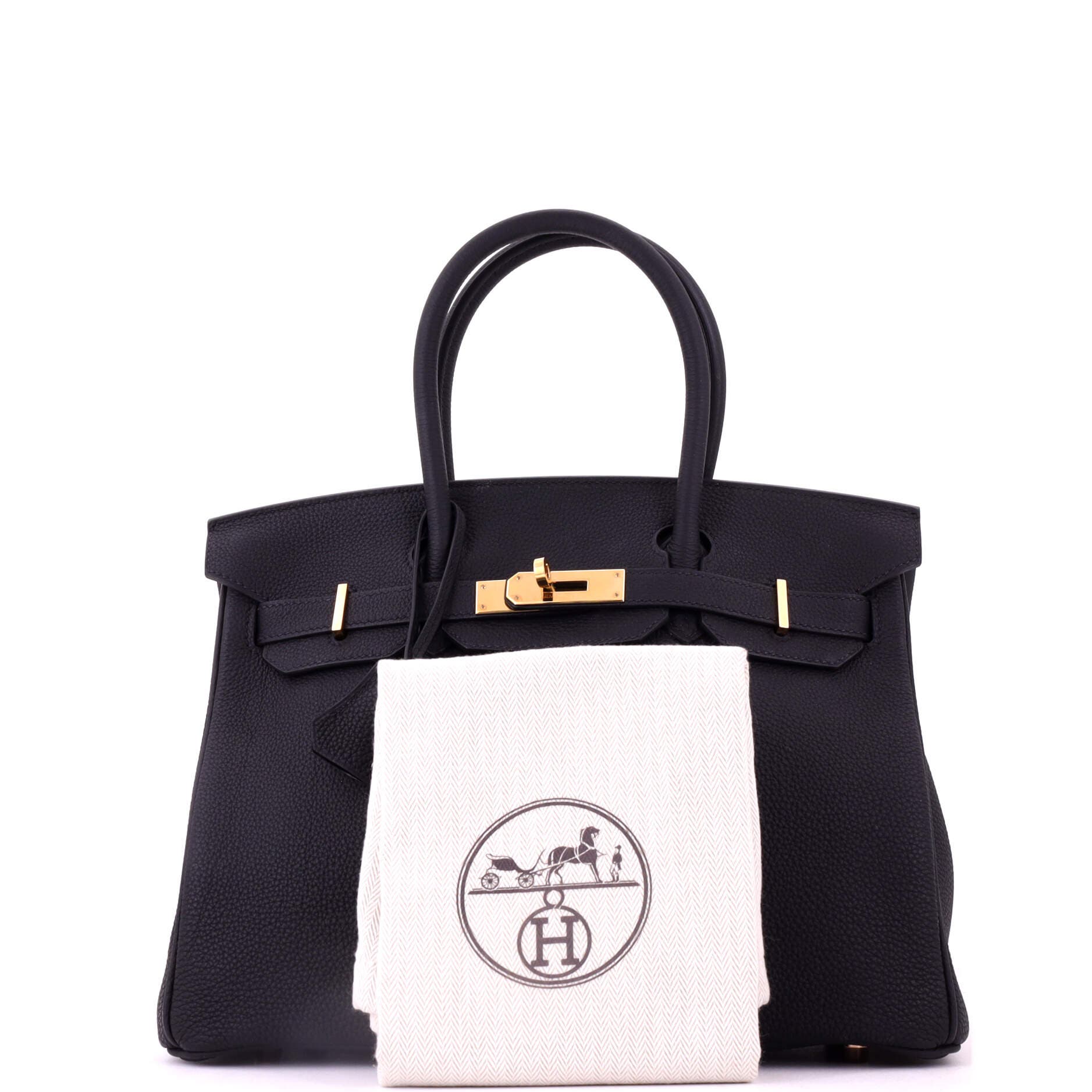 Birkin Handbag Black Togo with Rose Gold Hardware 30, Alternate, color, Black