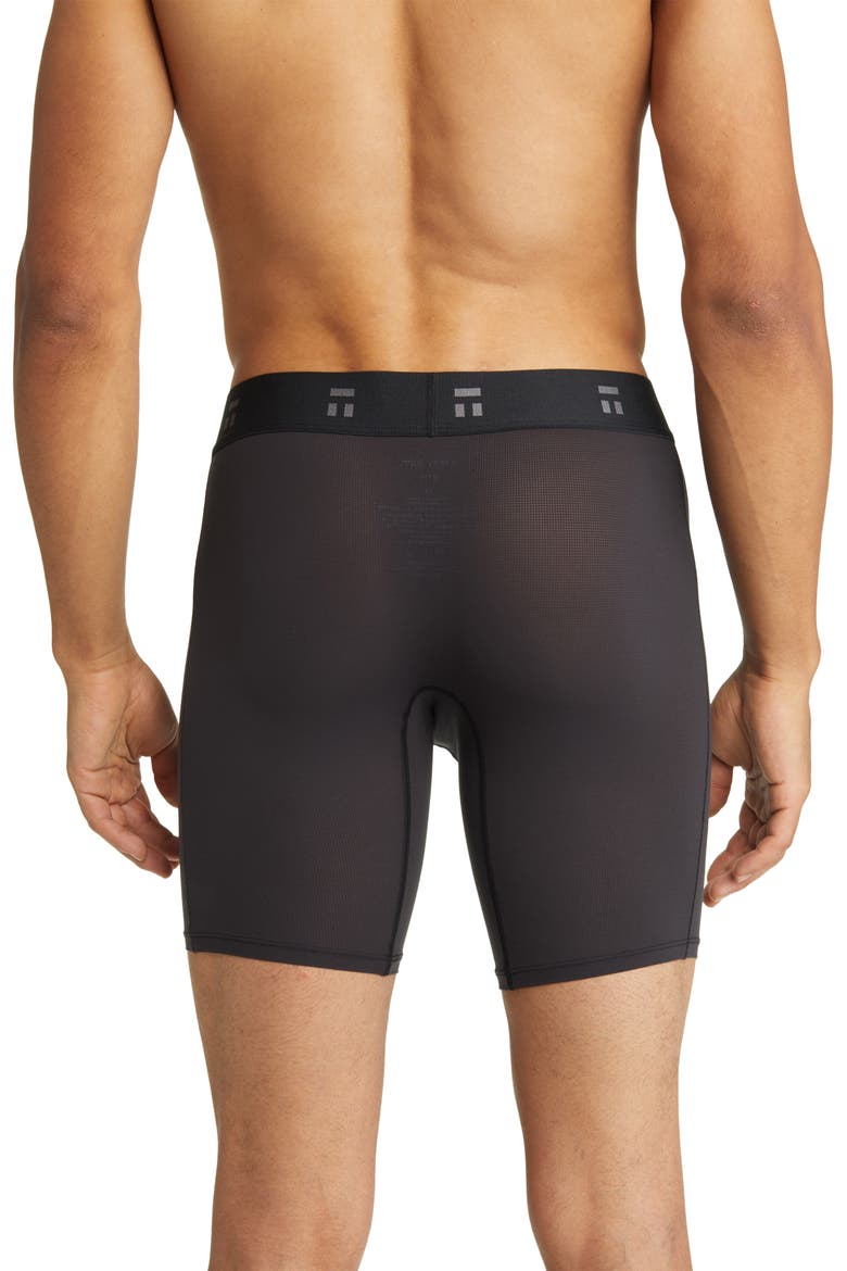 Air 8-Inch Boxer Briefs, Alternate, color, BLACK