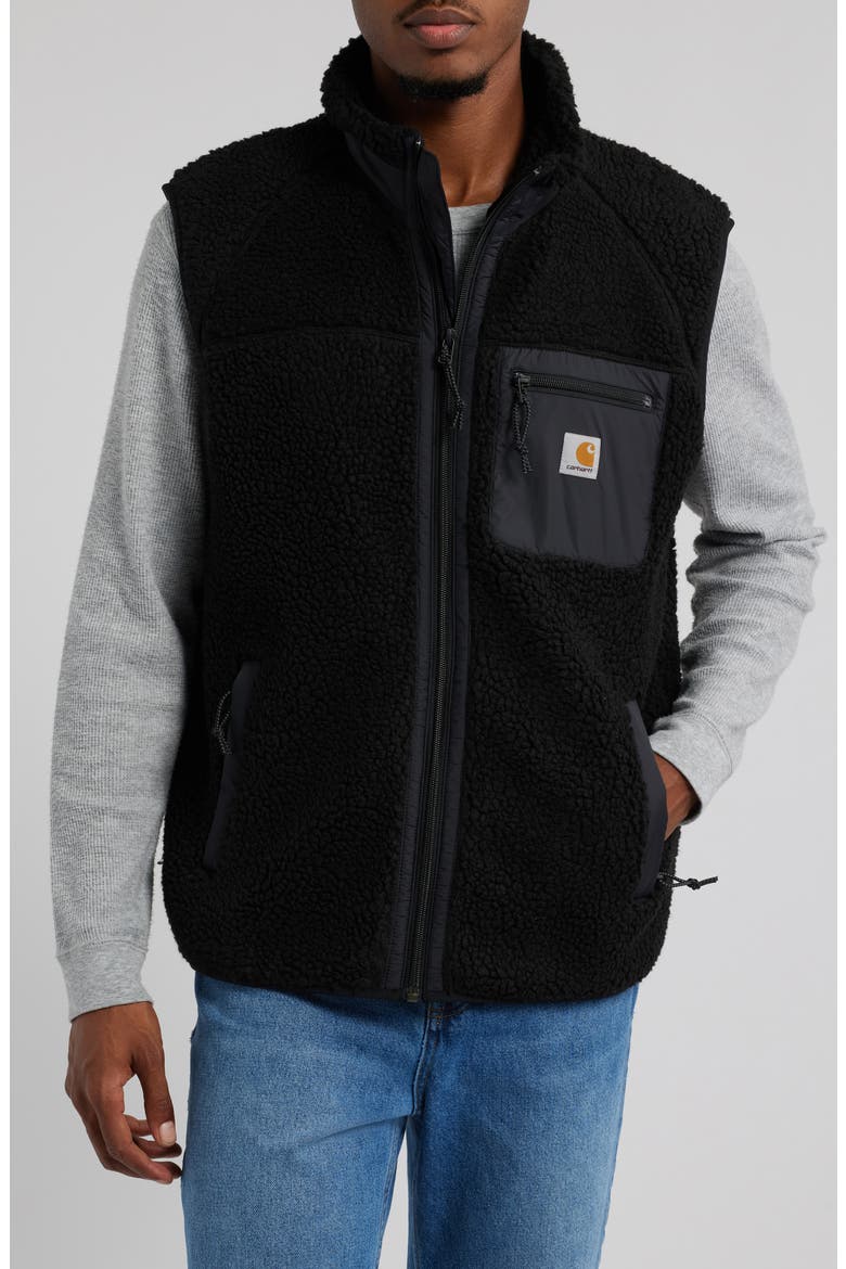 Prentis Fleece Vest Liner, Alternate, color, BLACK / BLACK