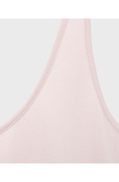 Mango Cotton Lounge Camisole In Pink