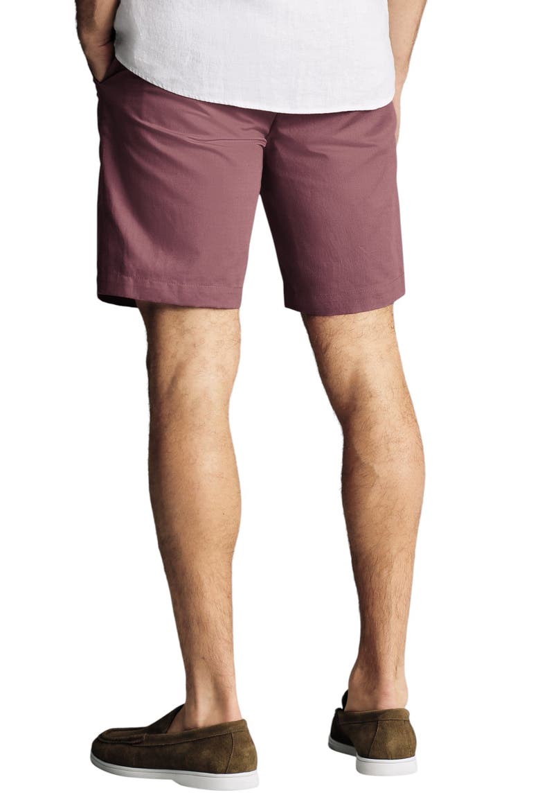 Cotton Linen Shorts, Alternate, color, Pink