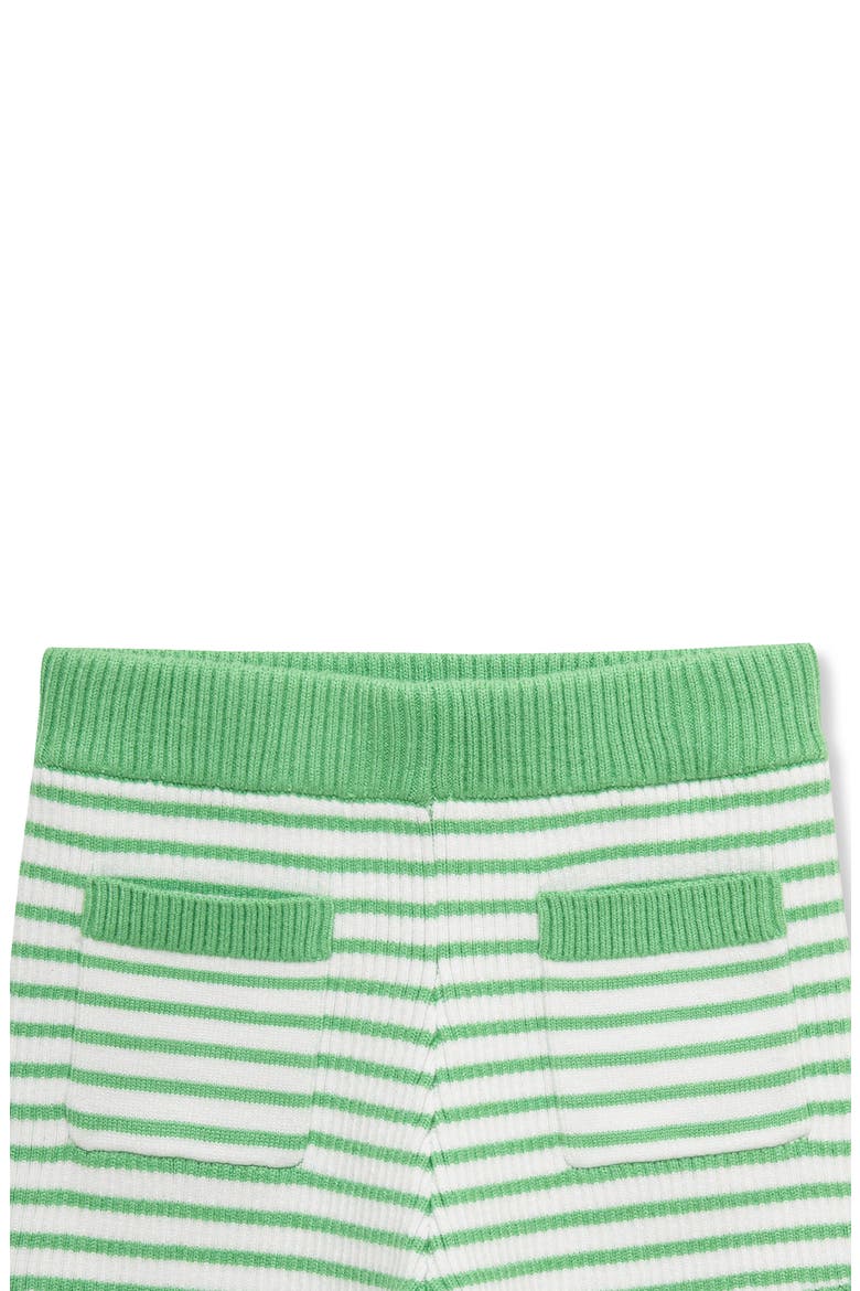 Rib Knit Tank & Shorts Set, Alternate, color, GREEN