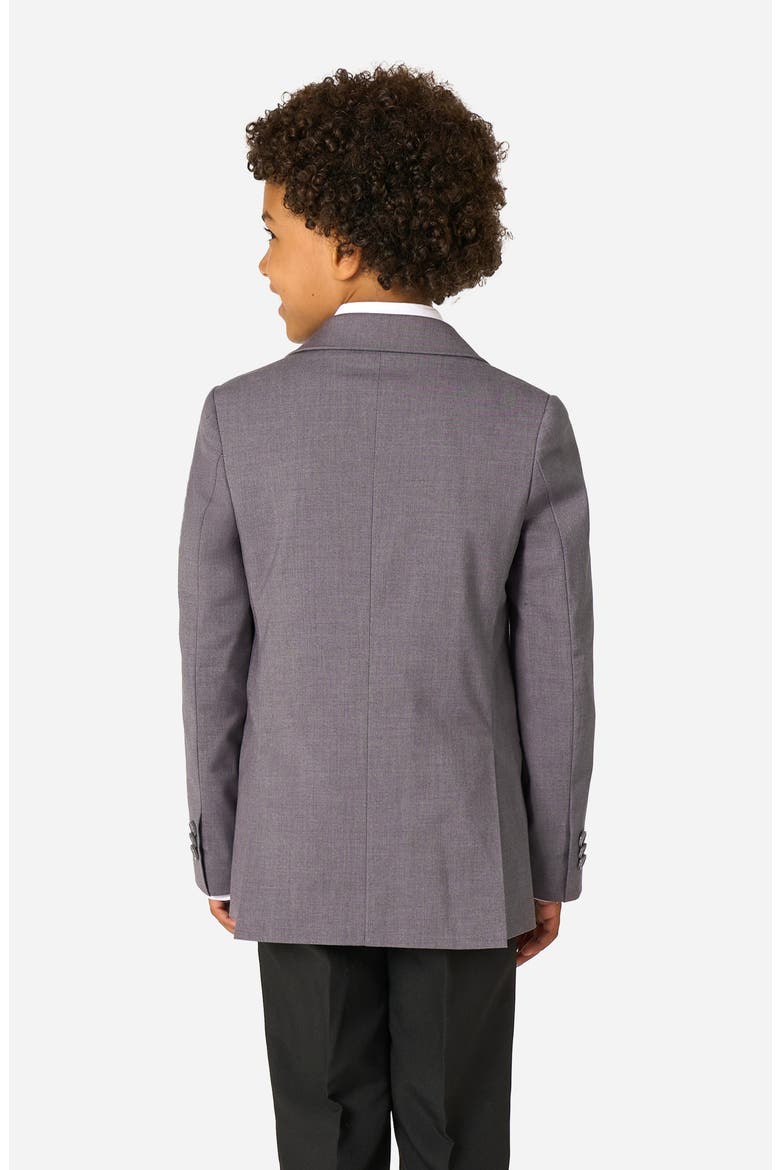 x Batman Kids' Daily Slim Fit Grey Stretch Sport Coat, Alternate, color, GREY