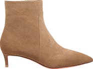 Santoni Women’s suede low-heel ankle boot