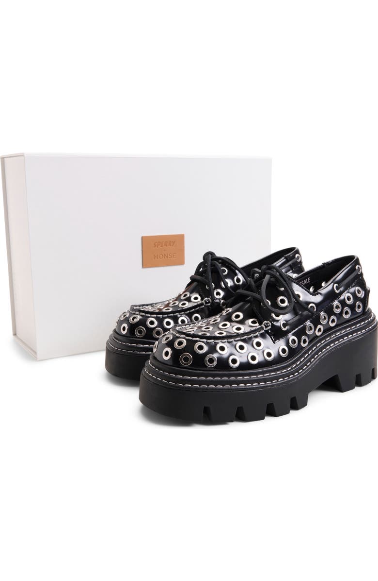 Sperry x MONSE Authentic Original 2-Eye Lug Boat Shoe, Alternate, color,