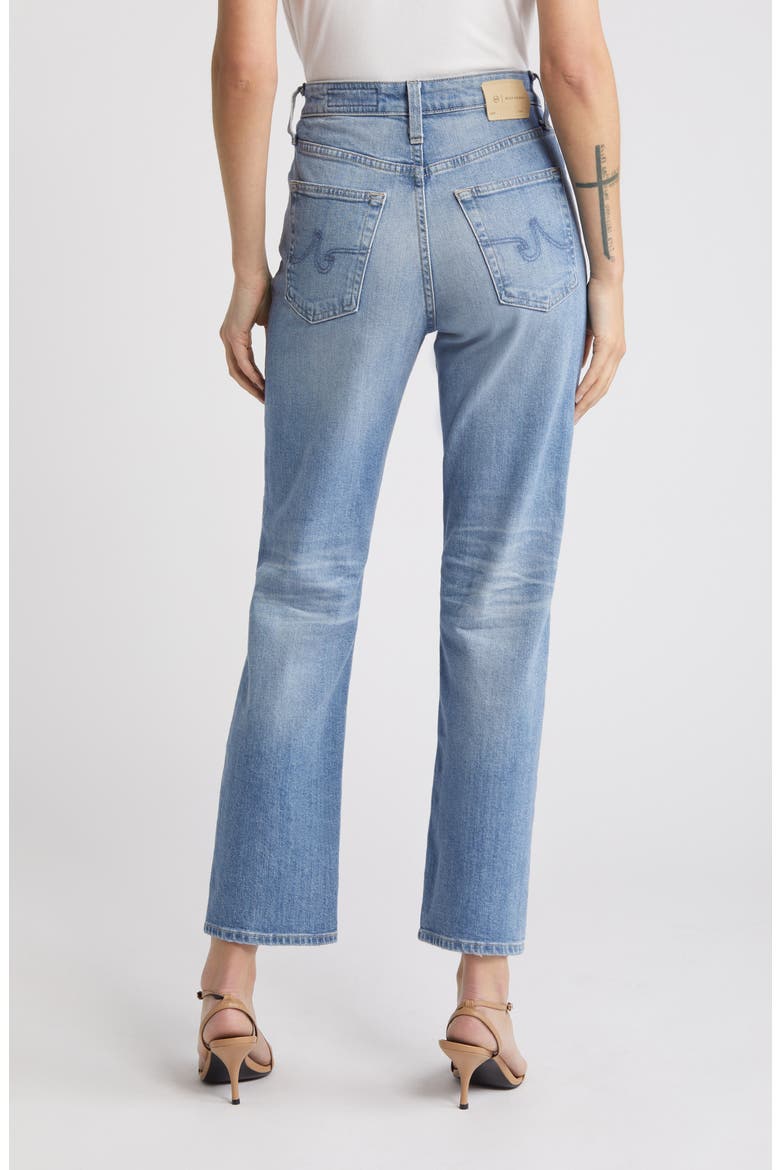 Rian High Waist Ankle Straight Leg Jeans, Alternate, color, 22 YEARS PALMA