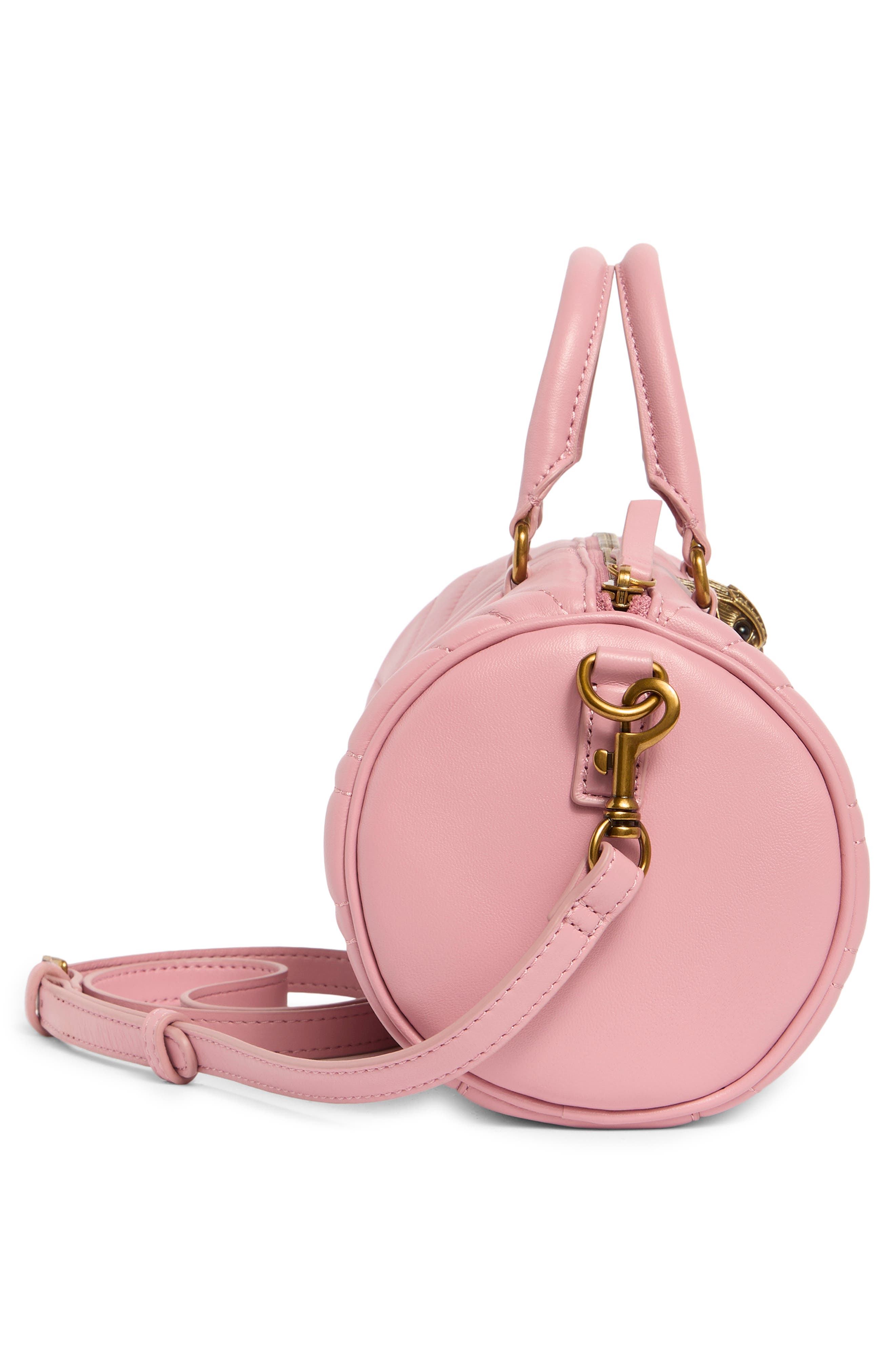 Kurt Geiger London Kensington UJ Barrel Bag, Alternate, color, Pink