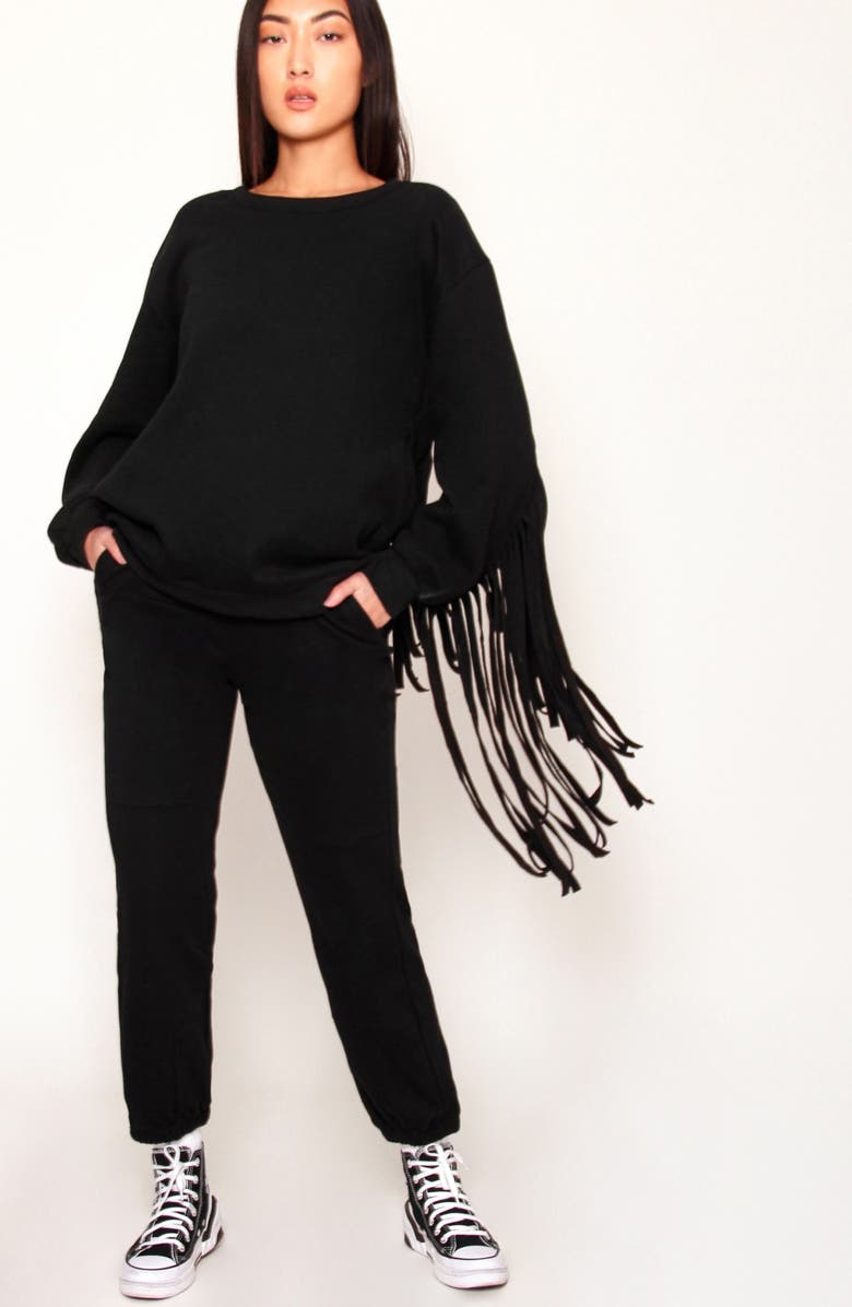 Absence of Colour Joe Fringe Sweatshirt, Alternate, color,