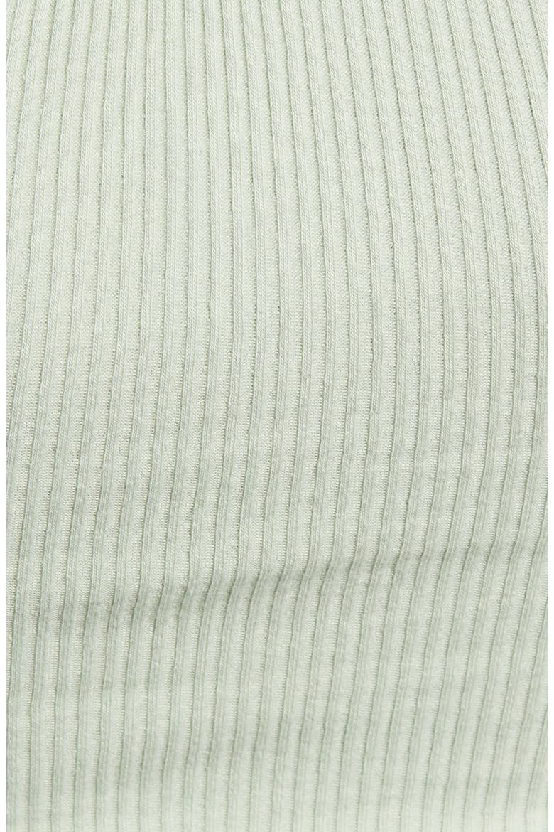Lettuce Edge Ribbed Camisole, Alternate, color, GREEN