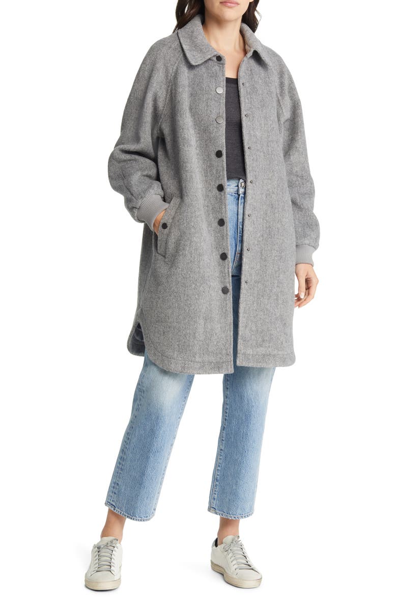 Treasure & Bond Longline Jacket, Main, color,