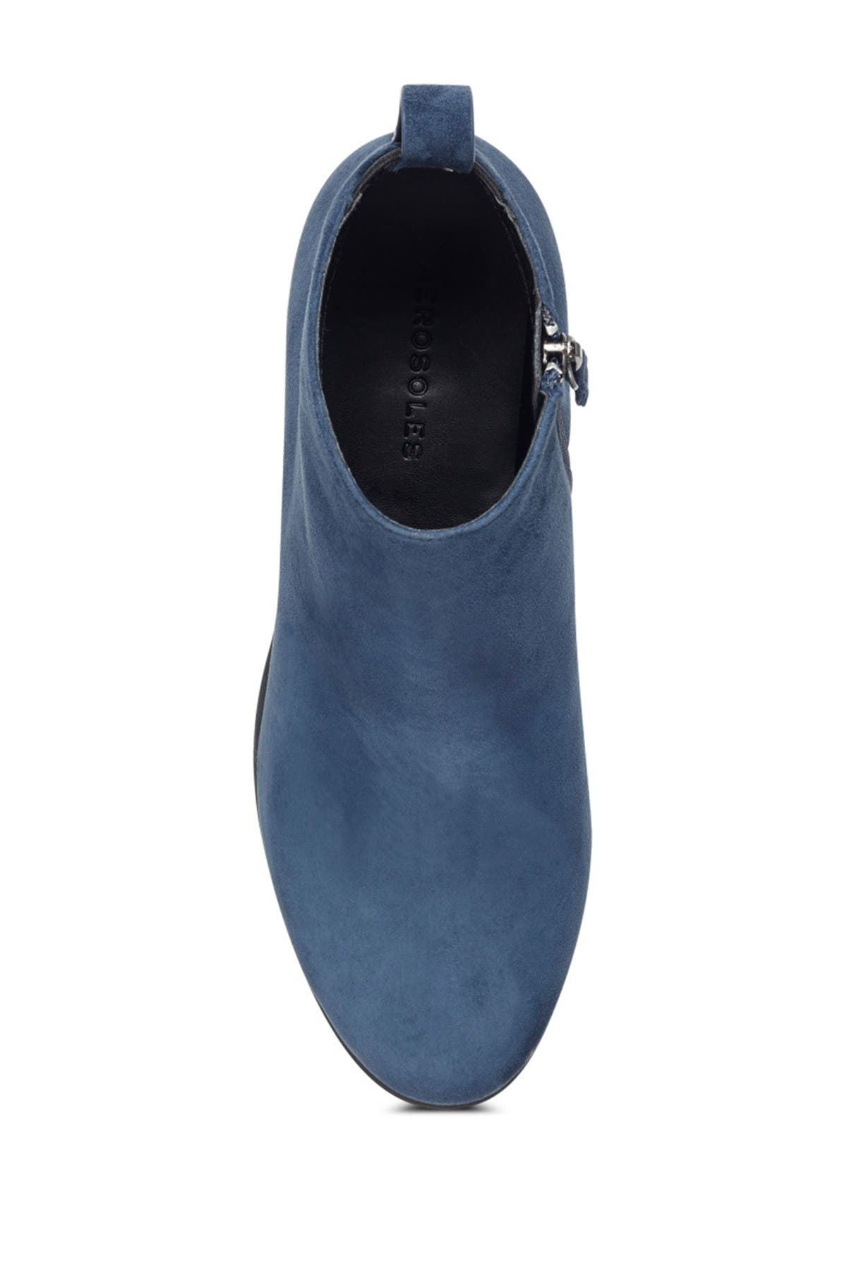 Spencer Bootie, Alternate, color, NAVY SUEDE