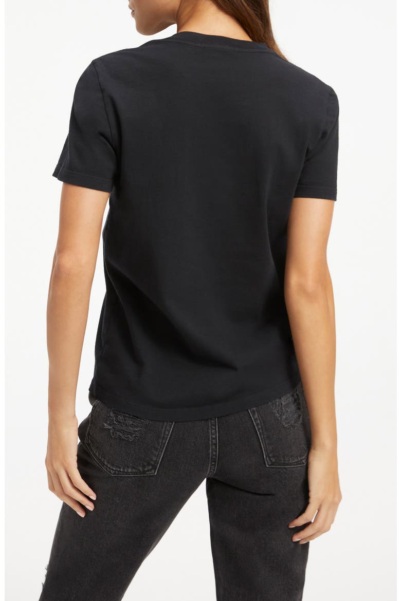 Classic Cotton T-Shirt, Alternate, color, BLACK001