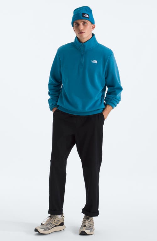 The North Face Evolution Quarter Zip In Blue