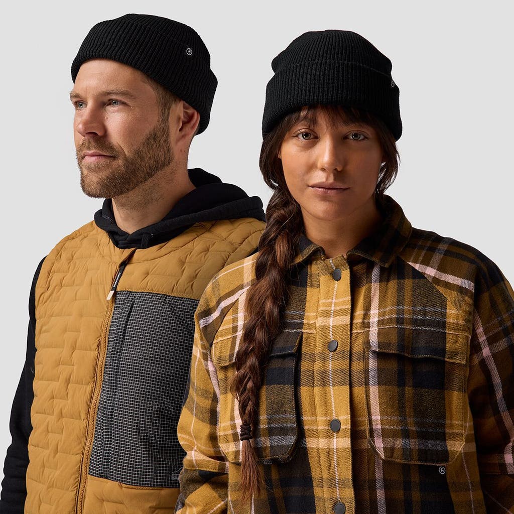 Backcountry Capra Rolled Beanie in Black  product