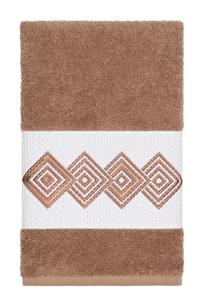 Noah Embellished Hand Towel - Latte, Main, color, LATTE