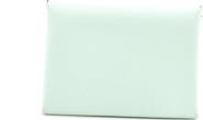 Pre-Owned Hermes Calvi Duo Card Holder Epsom