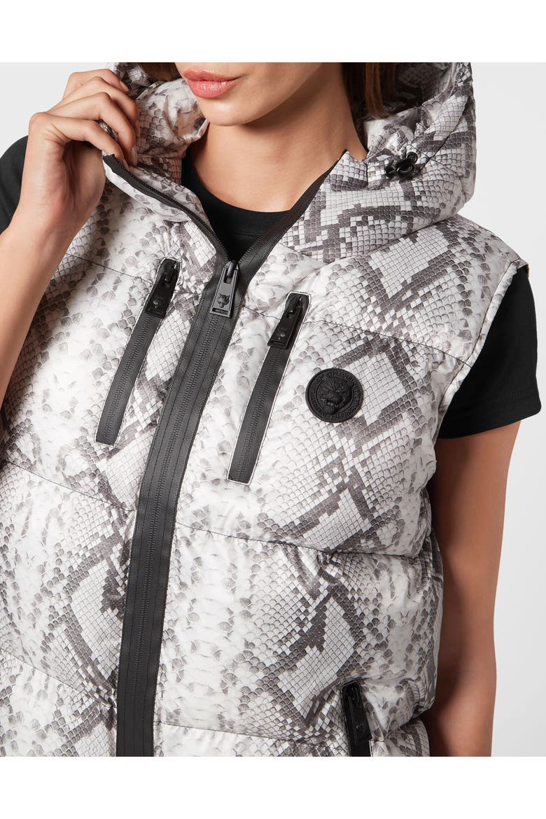 Down Vest Women, Alternate, color, grey