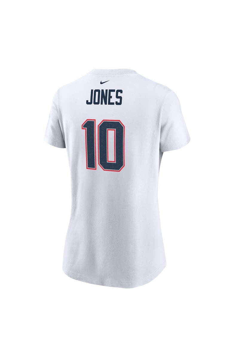 Nike Women's Nike Mac Jones White New England Patriots Player Name & Number T-Shirt, Alternate, color, 