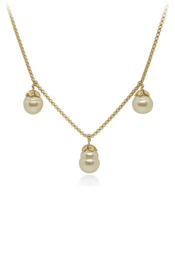 Alor ® Southsea Pearl Charm Necklace In Yellow